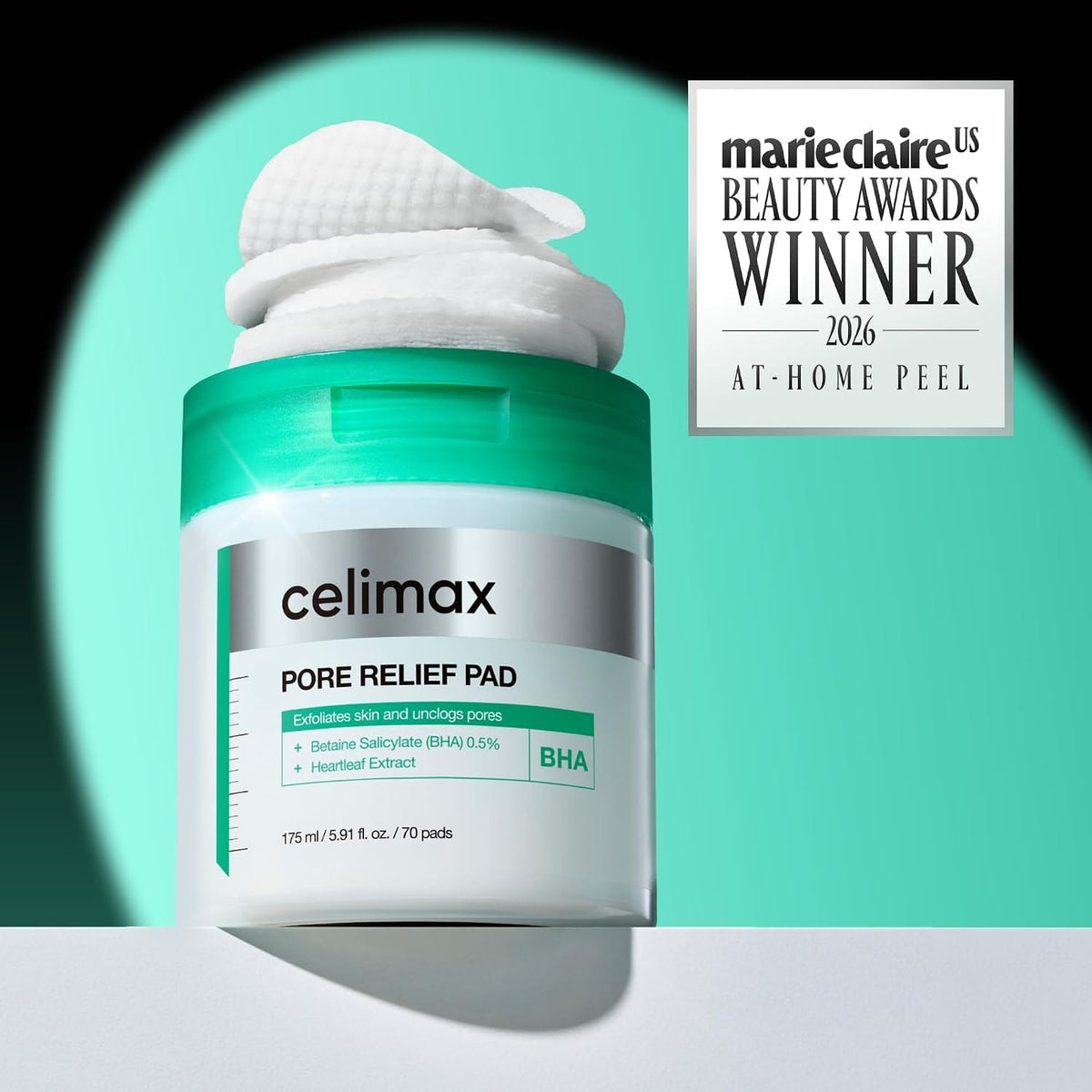 Exfoliating BHA Pore Relief Toner Pads