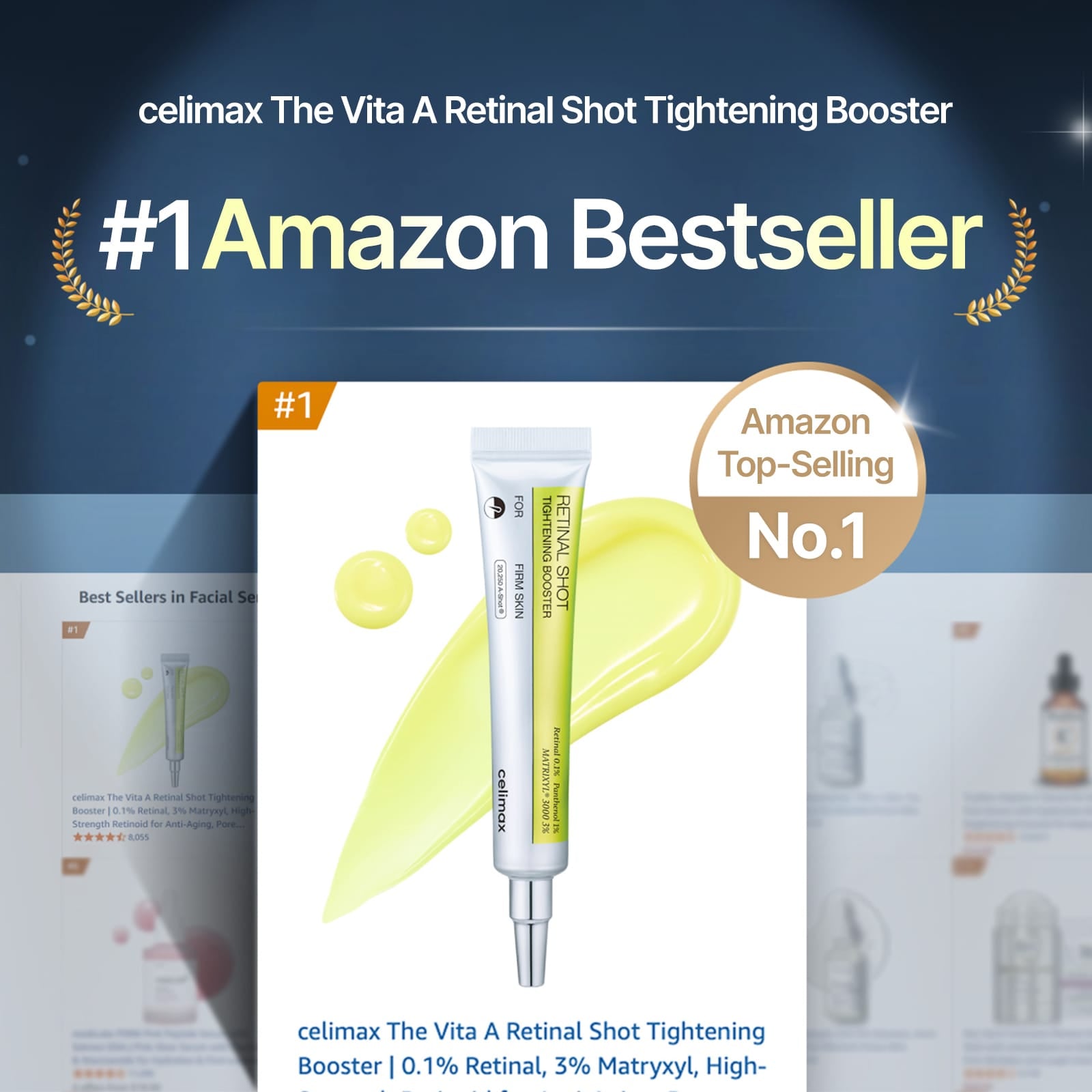 [N°1 sur AMAZON FR] celimax Retinal Shot Tightening Booster 👑