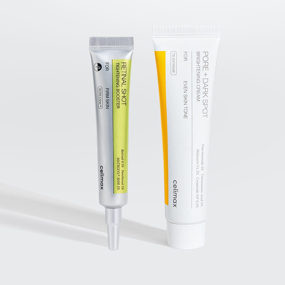 [Back to School Sale♥] The Vita A Retinal Shot Booster & Pore+Dark Spot Brightening Cream Set