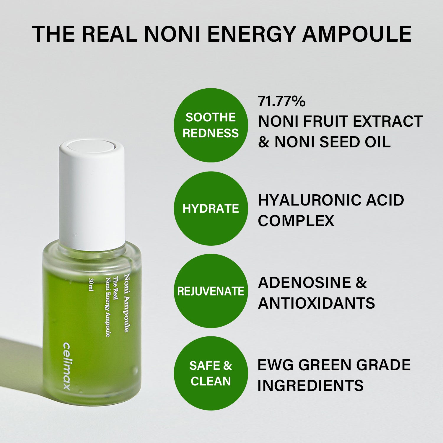 The Real Noni Energy Ampoule (30mL / 1.01oz)